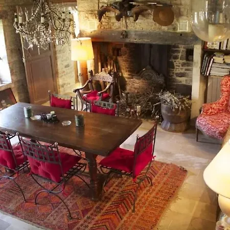 Maison En Pierre Dans La Foret - Piscine & Calme 马特尔