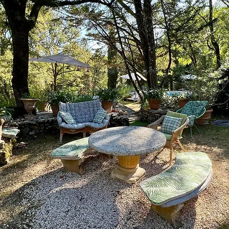 Maison En Pierre Dans La Foret - Piscine & Calme *