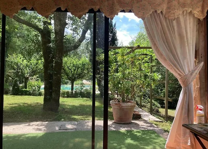 Maison En Pierre Dans La Forêt - Piscine&calme Martel