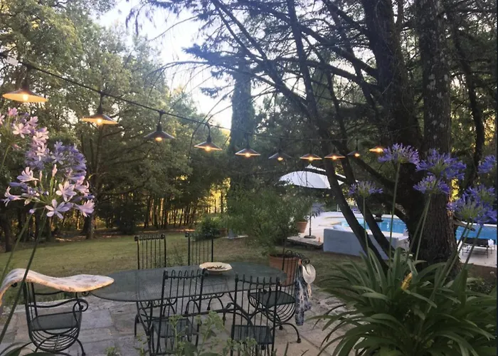 Maison En Pierre Dans La Forêt - Piscine&calme Martel